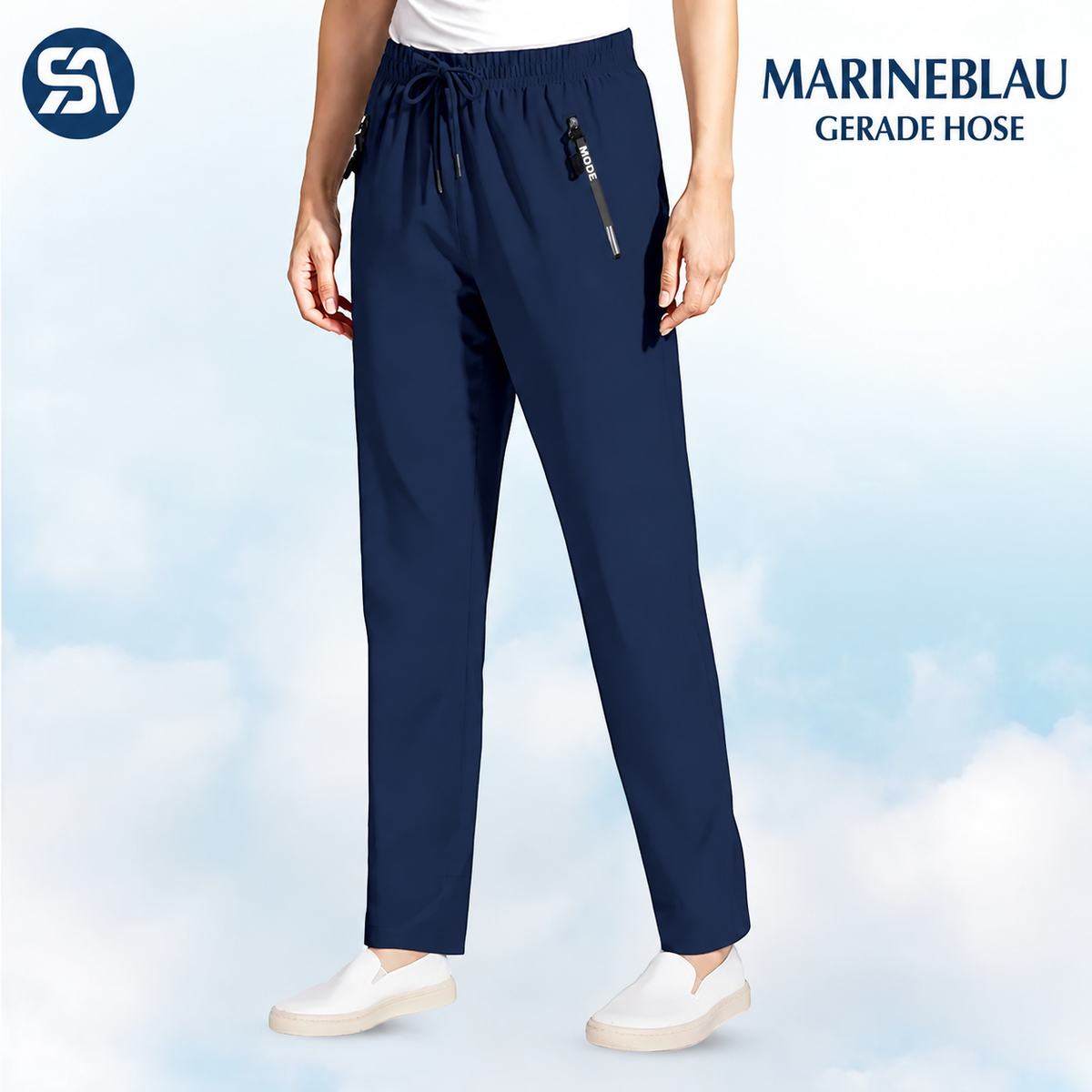 StretchActive – Ultraweiche, elastische Freizeithose für Damen mit perfektem Fall