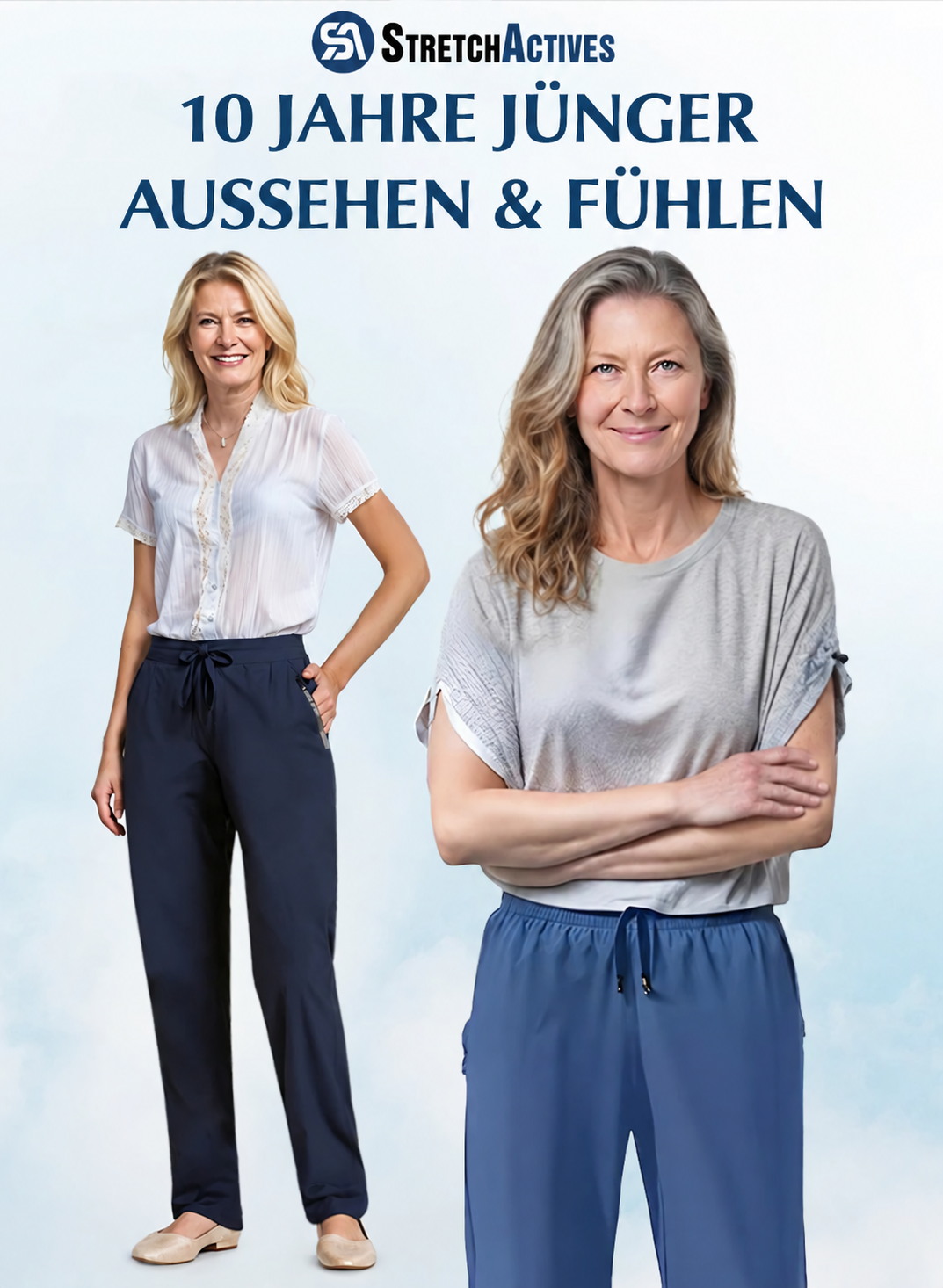 StretchActive – Ultraweiche, elastische Freizeithose für Damen mit perfektem Fall