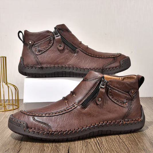 ⏰ Limited-Time 49% OFF – Men’s Handmade Leather Driving Boots