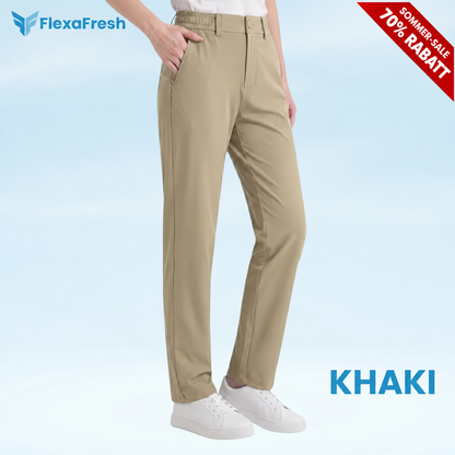 FlexaFresh – Bequeme Unisex-Freizeithose aus ultraelastischer Eisseide
