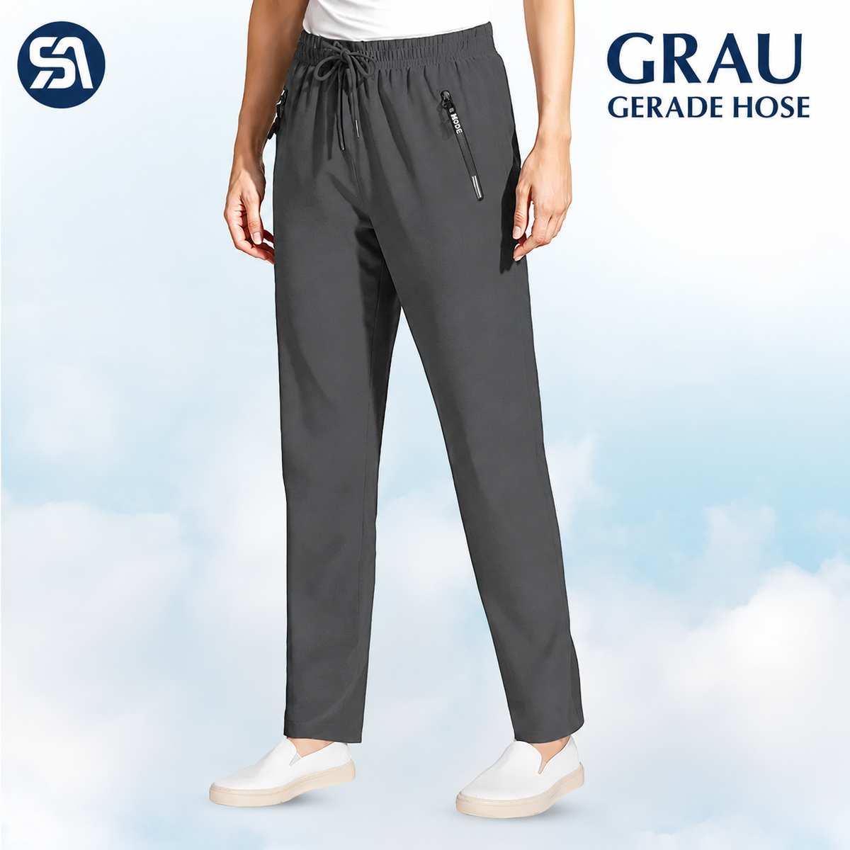 StretchActive – Ultraweiche, elastische Freizeithose für Damen mit perfektem Fall