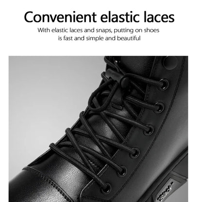 🔥Men's 2026 Ultimate Leather Boots - Waterproof & Orthopedic Comfort Casual Work Boots