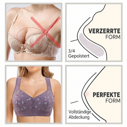 Daisy BH – NUR HEUTE 80 % RABATT – Bequemer & praktischer BH mit Frontverschluss