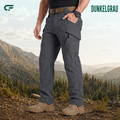 FlexCamo – Wasserdichte taktische Herren-Hose mit 9 Taschen und geradem Schnitt