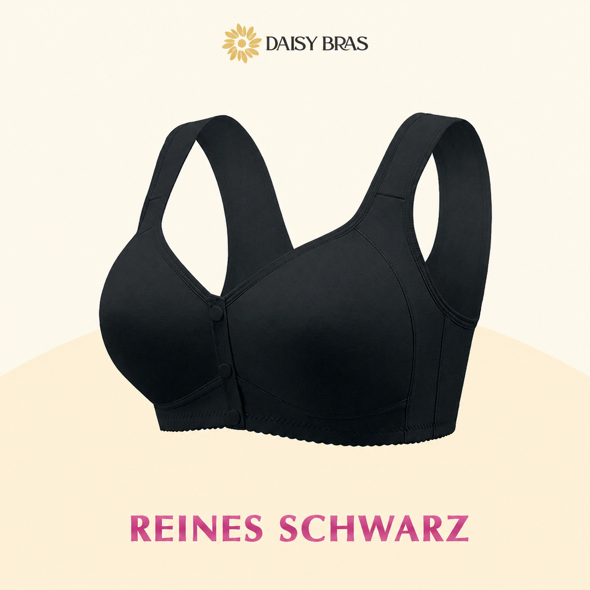 Daisy BH – NUR HEUTE 80 % RABATT – Bequemer & praktischer BH mit Frontverschluss