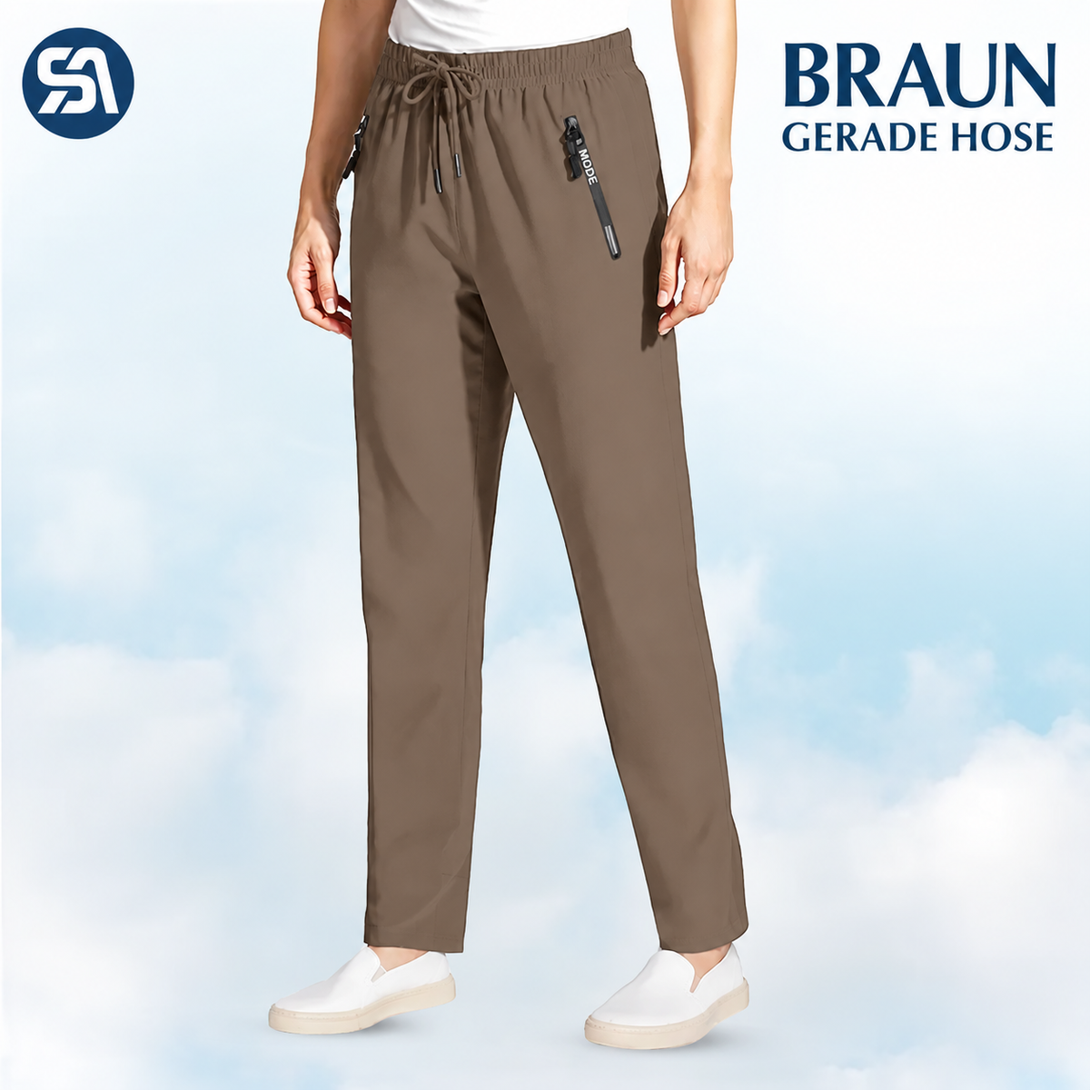 StretchActive – Ultraweiche, elastische Freizeithose für Damen mit perfektem Fall