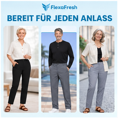 FlexaFresh – Bequeme Unisex-Freizeithose aus ultraelastischer Eisseide
