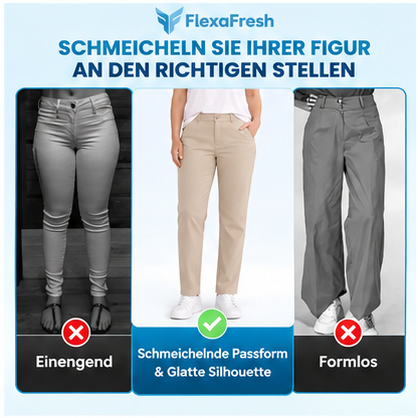 FlexaFresh – Bequeme Unisex-Freizeithose aus ultraelastischer Eisseide