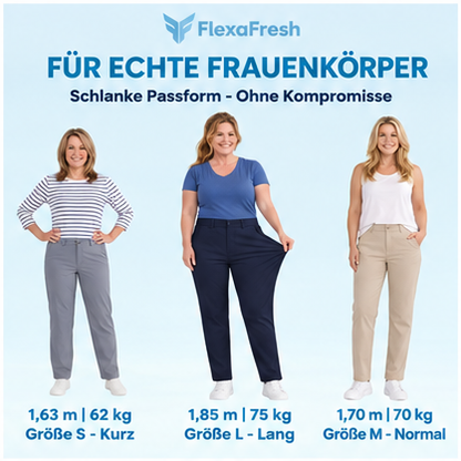 FlexaFresh – Bequeme Unisex-Freizeithose aus ultraelastischer Eisseide