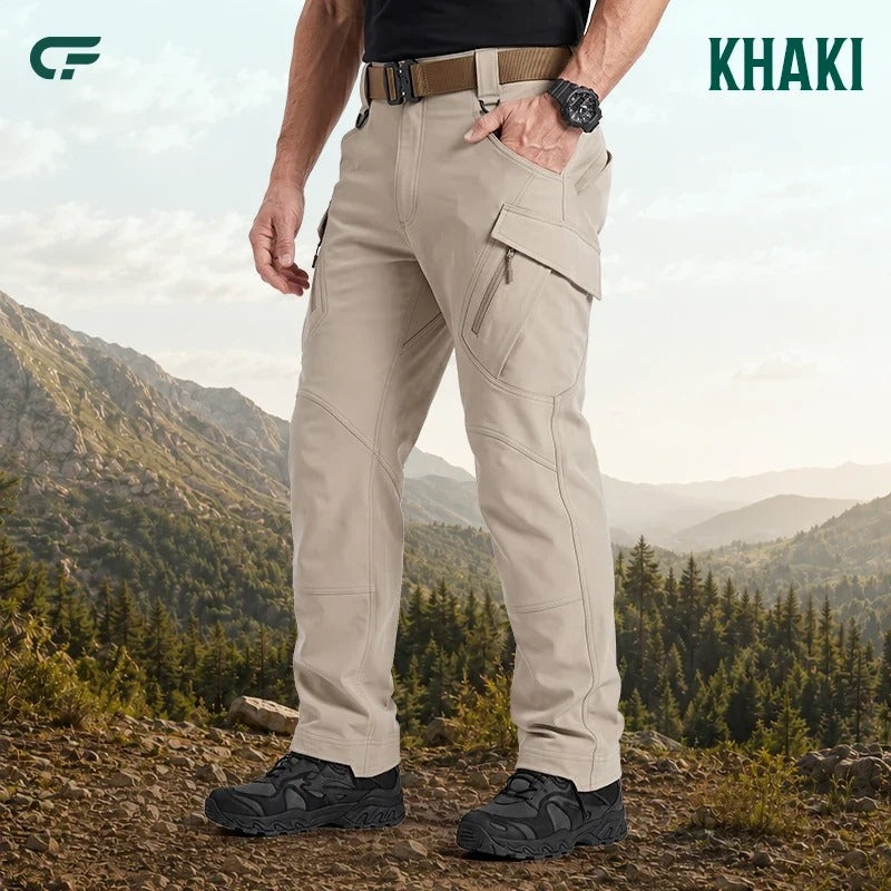 FlexCamo – Wasserdichte taktische Herren-Hose mit 9 Taschen und geradem Schnitt