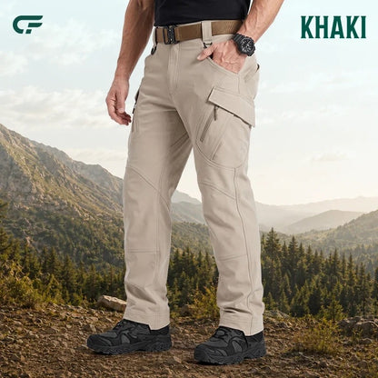 FlexCamo – Wasserdichte taktische Herren-Hose mit 9 Taschen und geradem Schnitt