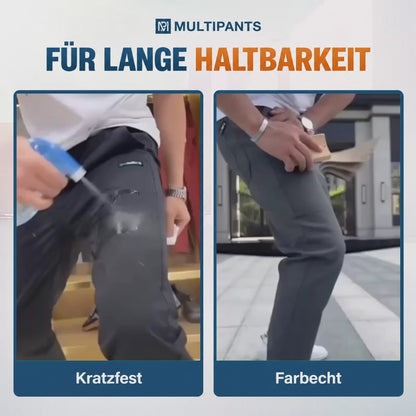 MultiPants – 70 % Rabatt – Strapazierfähige Cargohose mit hoher Elastizität und vielen Taschen