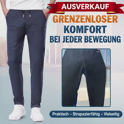MultiPants – 70 % Rabatt – Strapazierfähige Cargohose mit hoher Elastizität und vielen Taschen