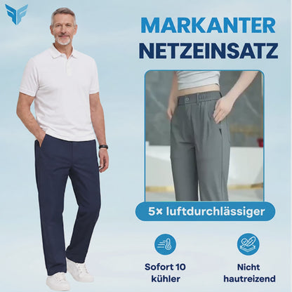 FlexaFresh – Bequeme Unisex-Freizeithose aus ultraelastischer Eisseide